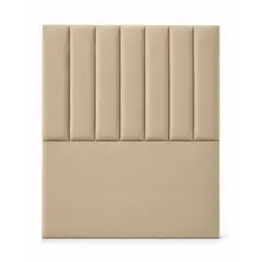 GENERICO - Respaldo De Cama 1 Plazas Beige Turin