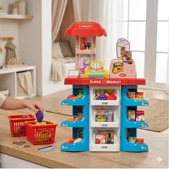 IRM - Juguete Set Supermercado Infantil 34 piezas