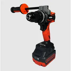 REDBO - Taladro Percutor Inalámbrico Brushless 20V RB-20N90PBL (90 N.m, 13mm, 2 Baterías 4.0Ah)