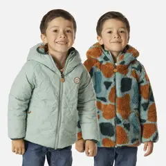 LIPPI - Chaqueta Niño Two-Faces Hoody Jacket Turquesa