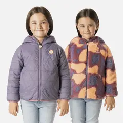 LIPPI - Chaqueta Niña Two-Faces Hoody Jacket Violeta