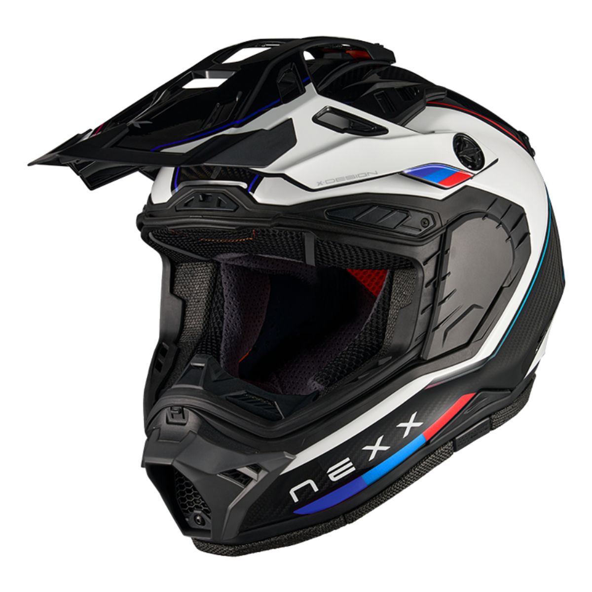 NEXX - Casco para moto Nexx X.RALLY RAID BLUE.RED