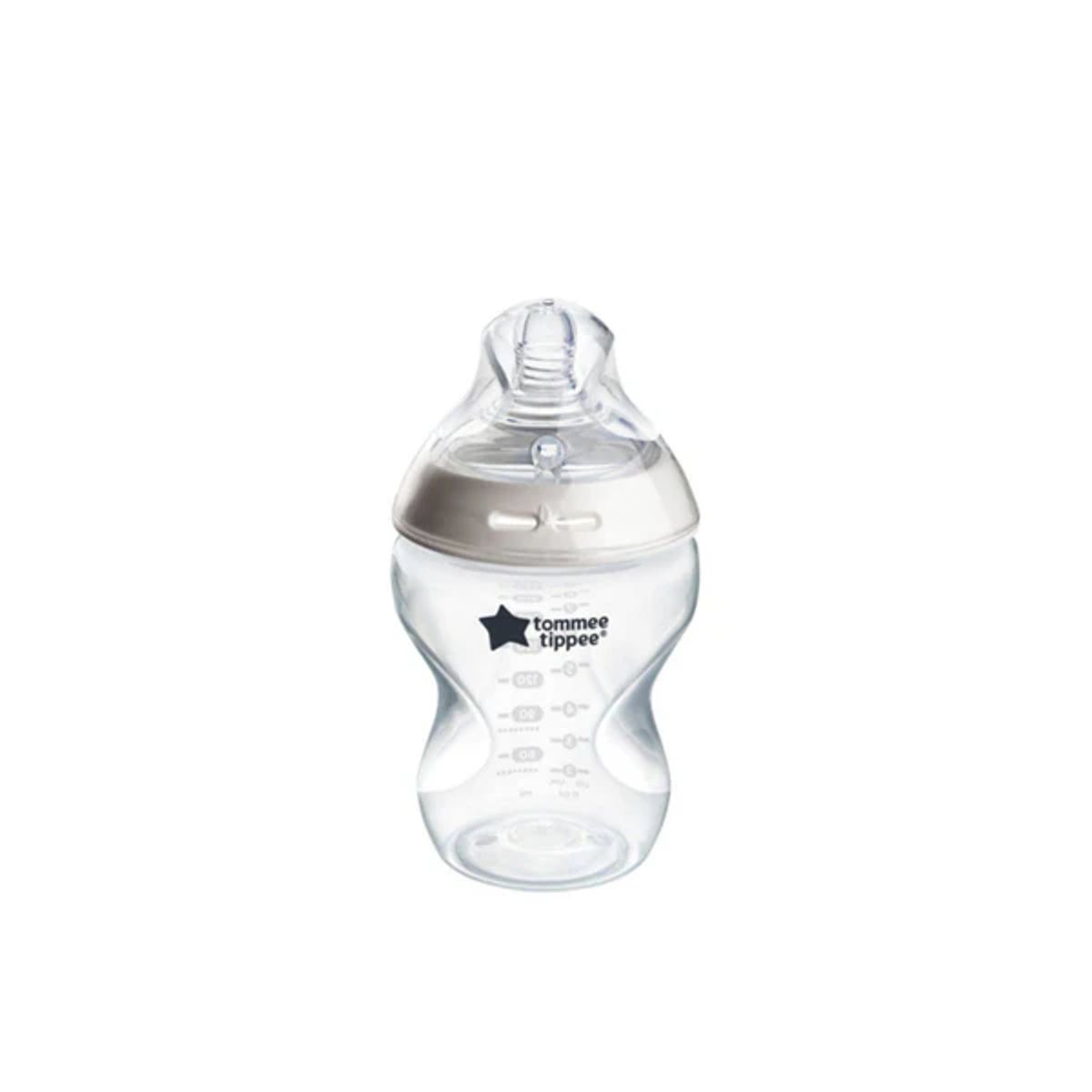 TOMMEE TIPPEE - Mamadera Natural Start Vidrio - 250 ml - Tommee Tippee