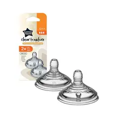 TOMMEE TIPPEE - Pack de 2 Tetinas Closer to Nature -