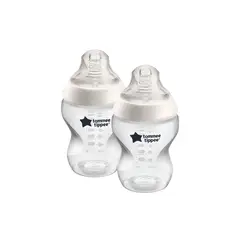 TOMMEE TIPPEE - Set 2 Mamaderas Natural Start - 260 ml -