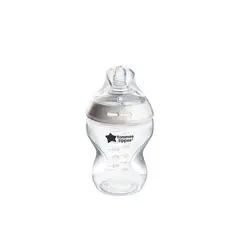 TOMMEE TIPPEE - Mamadera Natural Start Blanca - 260 ml -
