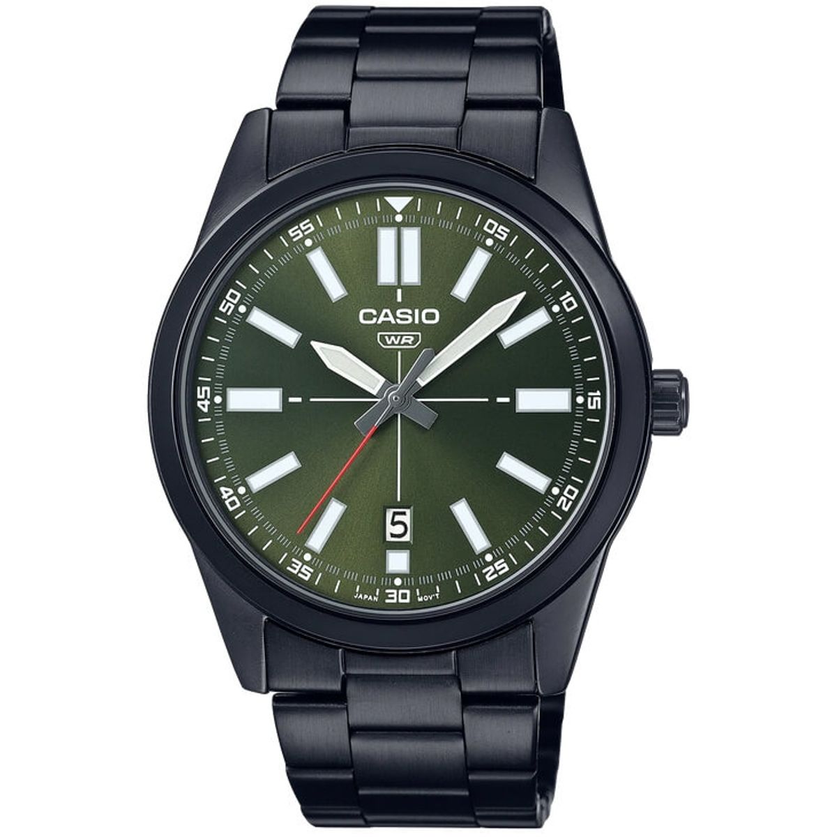 CASIO - RELOJ CASIO MTPD02B-3E  HOMBRE ANALOGO METAL NEGRO