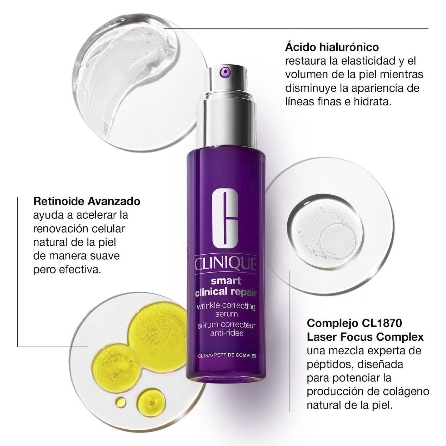 CLINIQUE smart clinical repair美容液　100ml CLINIQUE Suero Facial Anti Edad Smart Clinical Repair™ Wrinkle