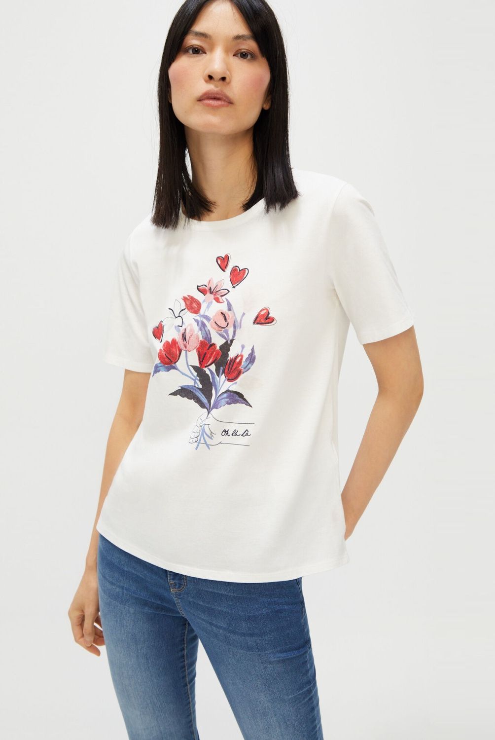 CORTEFIEL - Cortefiel Polera Mujer