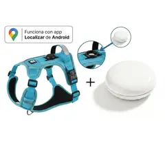 GENERICO - Arnés Reflectante para Perros con Localizador Android Incluido - Talla L
