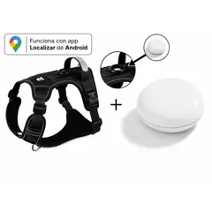 GENERICO - Arnés Reflectante para Perros con Localizador Android Incluido - Talla S