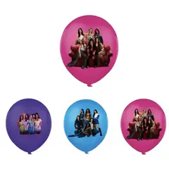 GENERICO - Globos Katseye Kpop Pack 12 Latex 30cm Decoración Fiesta
