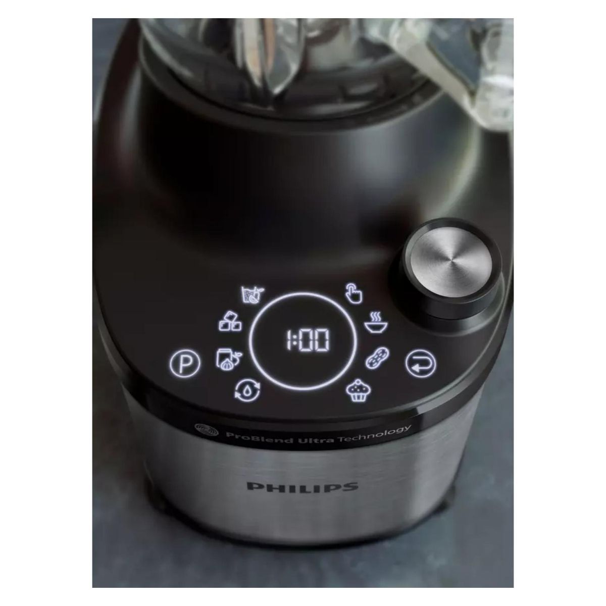 PHILIPS - Licuadora Vaso Vidrio 1800ml Alta Velocidad HR376000 Philips