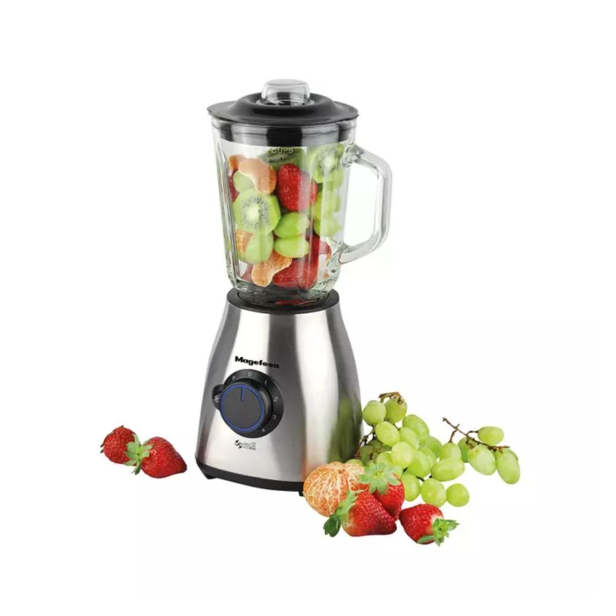 MAGEFESA - Licuadora Vaso Vidrio 1500ml Frisch Blender Magefesa