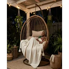 GENERICO - Manta Decorativa Borlas Frazada Cobertor Sillon Cama 130x150