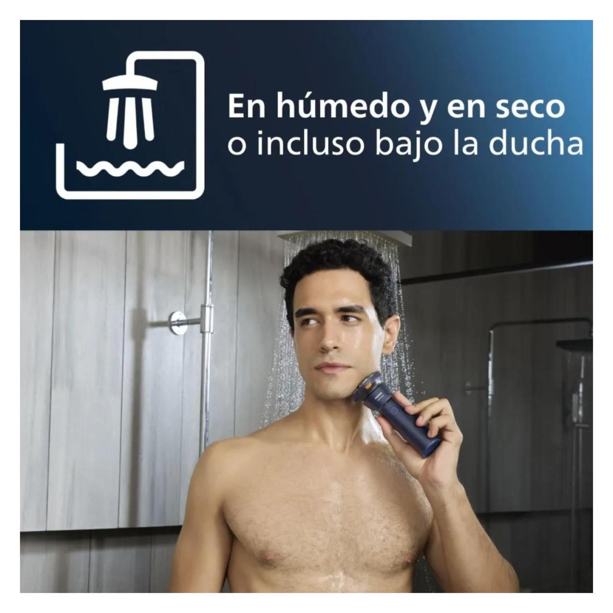 PHILIPS - Afeitadora Rotativa Humedo Y Seco PowerCut S188102 Philips