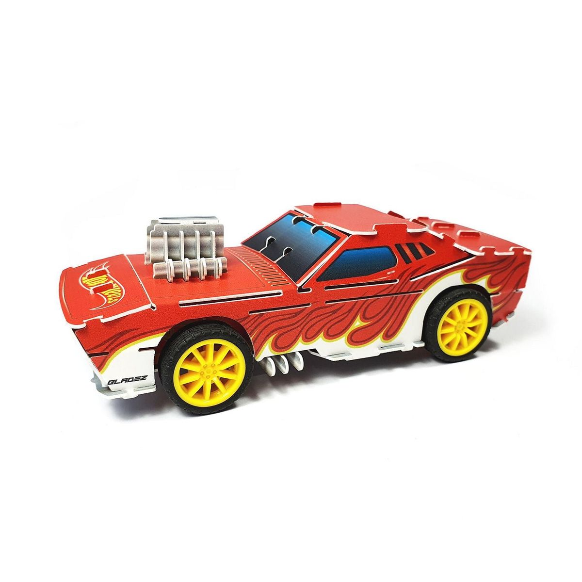 MATTEL - Kit Para Armar Hot Wheels Motor Maker Kitz, Auto Coleccion.