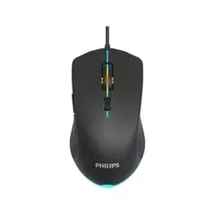 PHILIPS - Mouse Gamer USB 6 Botones Negro SPK9404 G404