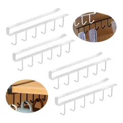 GENERICO - 4pcs Ganchos De Cocina Gabinete Organizador Colgante Para Taza Baño Armario