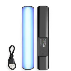 AMBITFUL - BL06 Barra de Luz LED RGB Portátil Mini para Vlog y fotografía