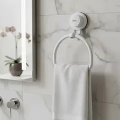 NEWTREE - Toallero De Pared Con Ventosa Para Baño