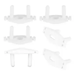KUANGYE - 30ud Cubre Enchufe Seguridad Bebe Tapa Protector Con 2 Llave