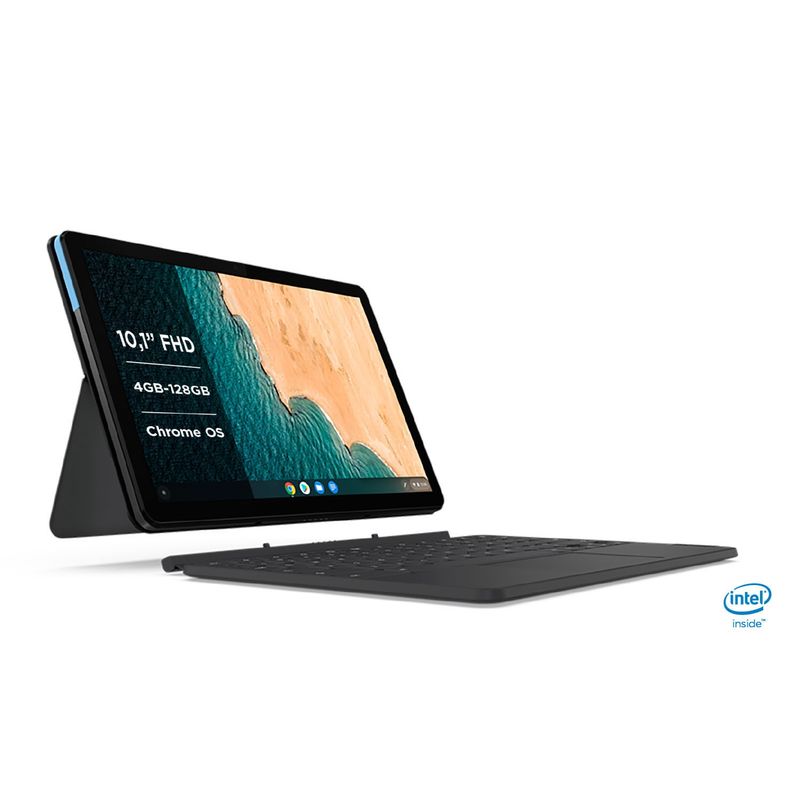 LENOVO - Tablet Lenovo Ideapad Duet Chromebook 4GB-128GB 10.1" Chrome OS