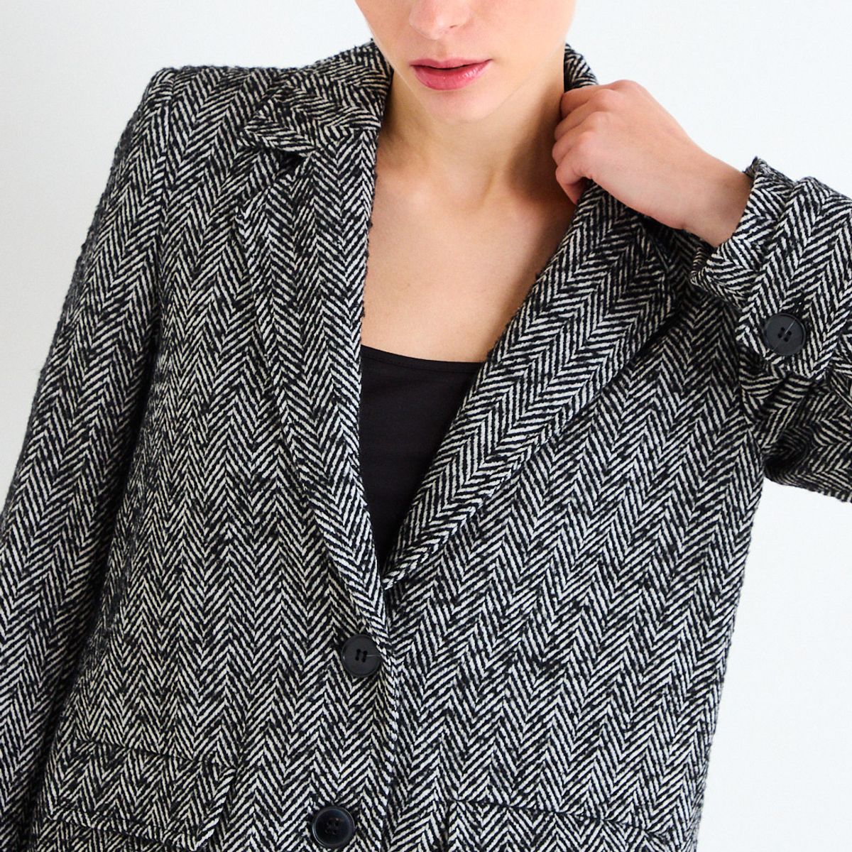 ASH - Chaqueton Negro Mujer Ash
