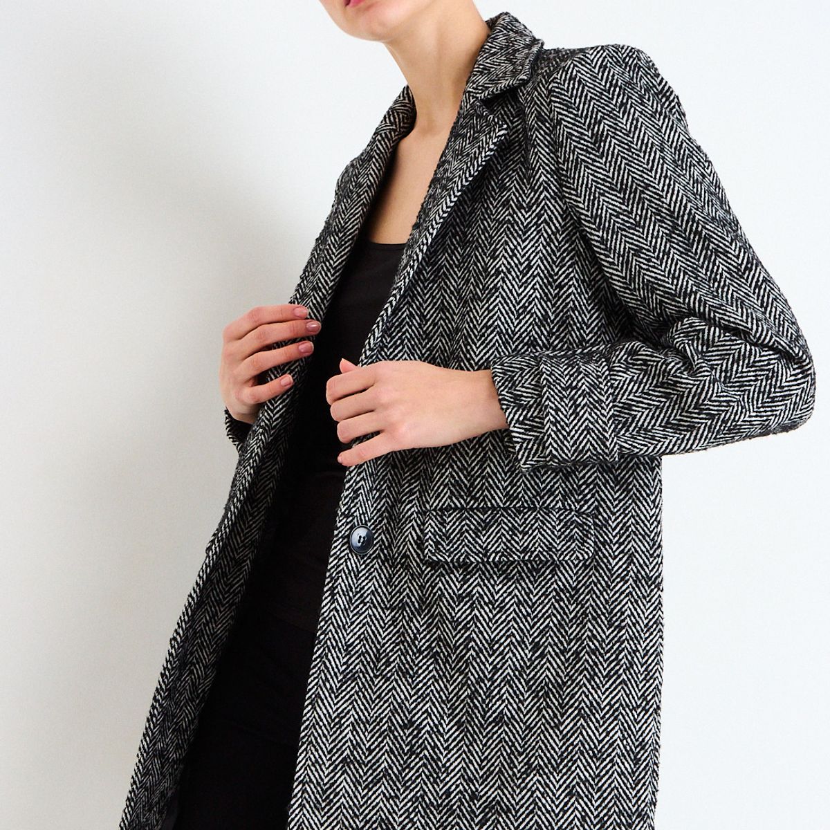 ASH - Chaqueton Negro Mujer Ash