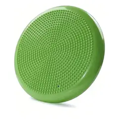 GENERICO - Cojín Autismo Sensorial Propioceptivo Yoga Balones + inflador Color Verde