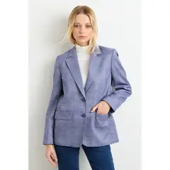 ASH - Blazer Azul Marino Mujer