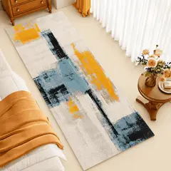 GENERICO - Alfombra Pasillera 60x180cm 3D Bajada De Cama Estampado Con Antideslizante