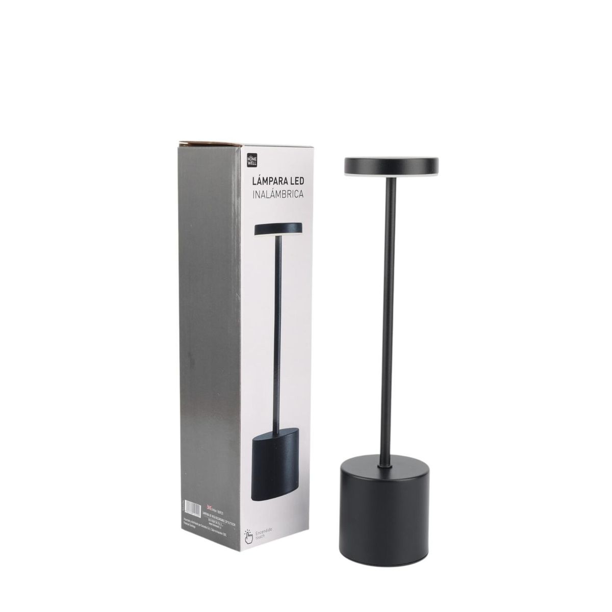 HOMEWELL - Lámpara de Mesa Recargable LED