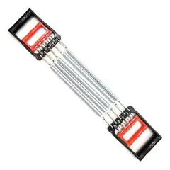 GENERICO - Extensor con Manijas Pecho Brazos 5 Resortes Fitness