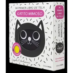 TIMUNMAS - Libro Gatito Mimoso. Mi primer libro de tela - Arrhenius