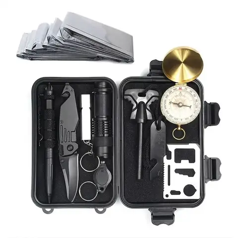 Kits de supervivencia para camping y excursiones