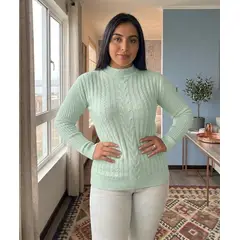 SNOOPY - Cárdigan Sweater Mujer Manga Larga Lanilla A291