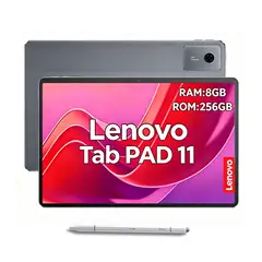 LENOVO - Tablet 2025 Pad 11 8+256GB 11" WIFI 2.5K -Gris y Lápiz táctil