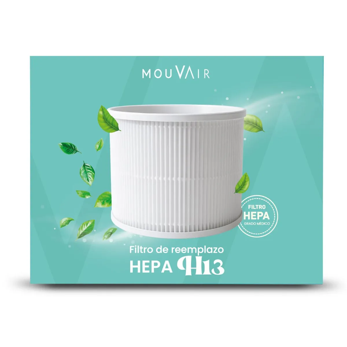 MOUVAIR - Filtros de reemplazo Mouvair Vital HEPA H13 (grado médico)
