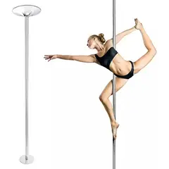 GENERICO - Barra Profesional Pole Dance Fitness Portátil Fijo-giratorio