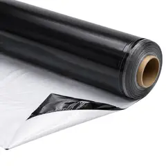 MARIENBERG - Film Mulch 1,20 x 1000 M Color Bicapa Negro Blanco
