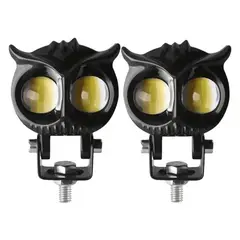 GENERICO - 8000lm Luz Led Faros Para Motos Luces Auxiliares Lupa Autos BELUG