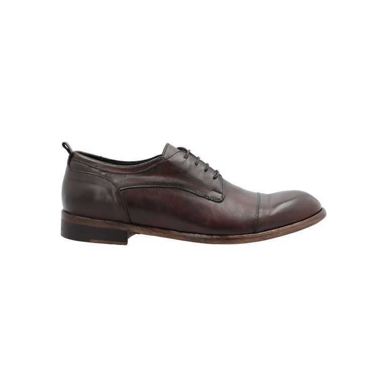 Zapato Cuero Hombre Alessandro Café