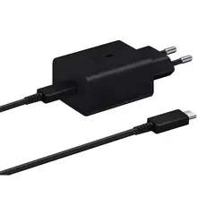 GENERICO - Cargador USB-C 25W Compatible Samsung + Cable Tipo C Carga Rápida