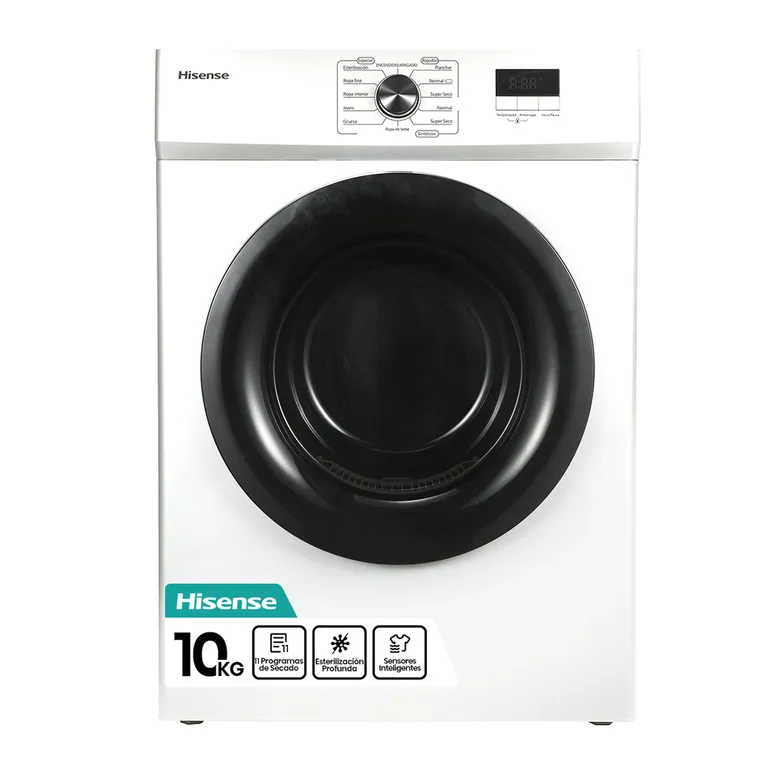 HISENSE Secadora 10kg de ventilación DV1W1001UW