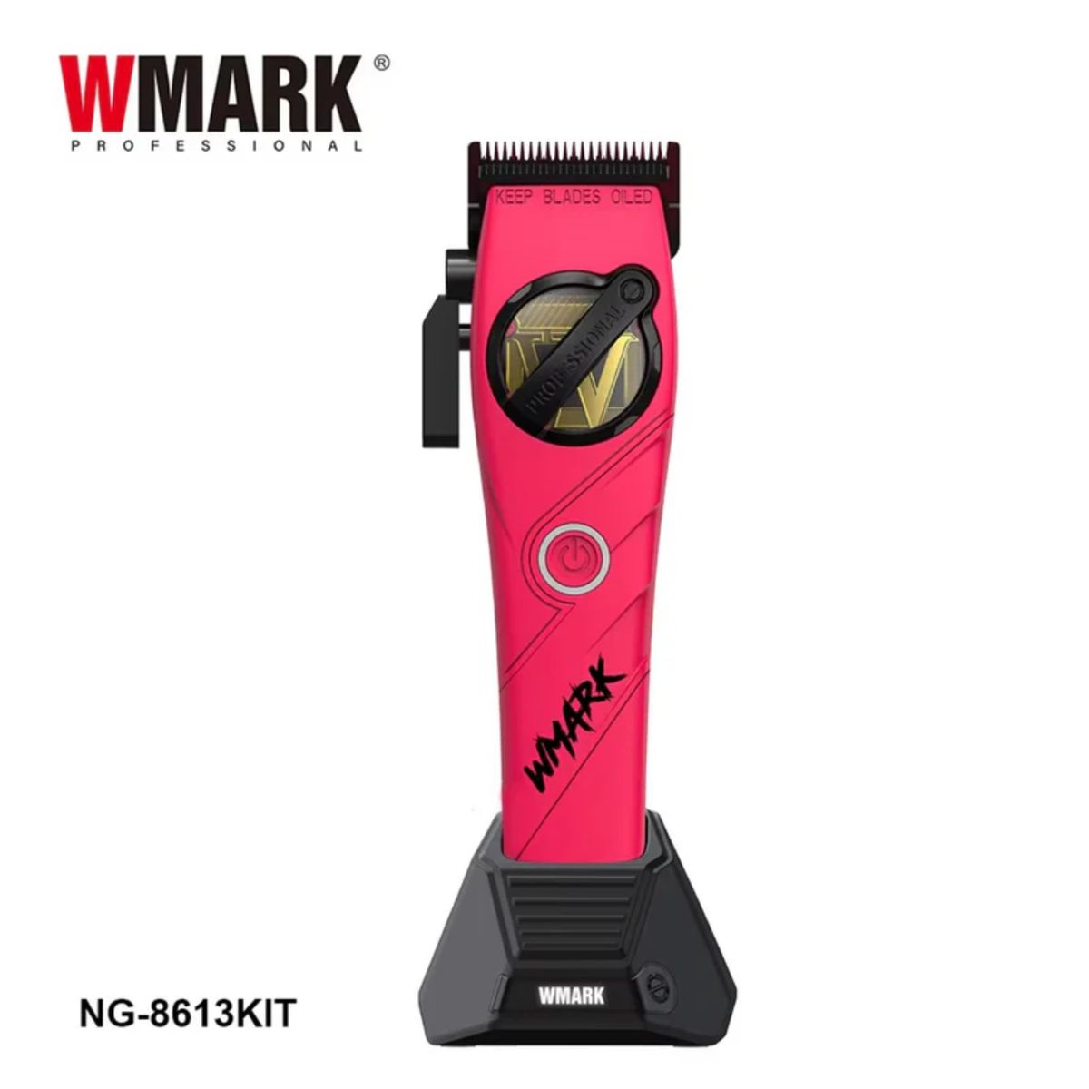 WMARK - Kit Cortadora De Pelo + Trimmer Detailer Wmark NG-8613 Rosado