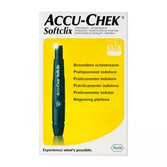 ACCU CHEK - Lancetero Accu-chek® Softclix + 25 Lancetas