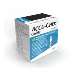 ACCU CHEK - Tiras Reactivas Accu-chek® Guide 25 Unidades