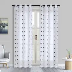 CHANTILLY - Set 2 Velos Bord Kansas 140X220 Dsn E Café