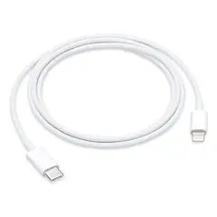 GENERICO - Cargador USB-C 20W Compatible con iPhone Incluye Cable USB-C a Lightning Blanco